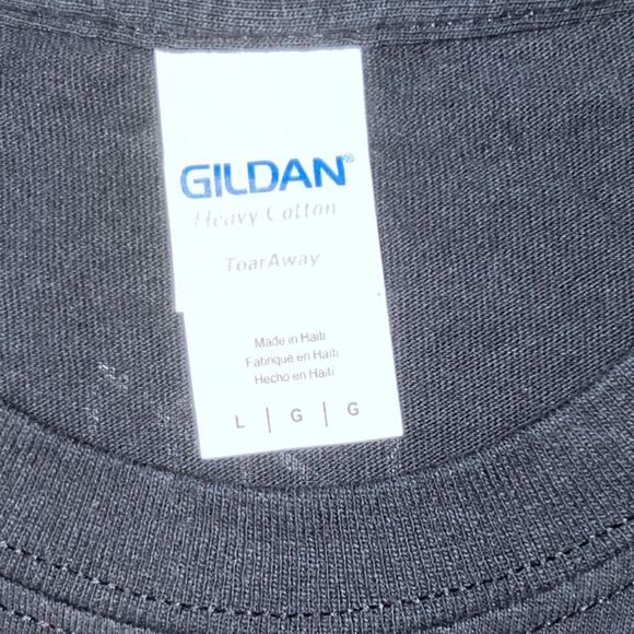 Gildan Sek Apparel USA Top Hat Skull T Shirt Size Large #62 - Picture 5 of 6